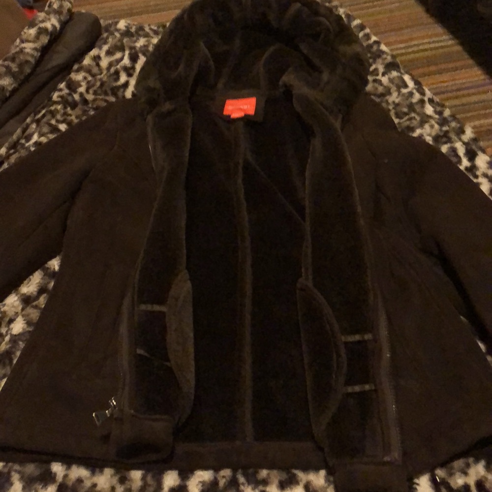 Gorgeous Fall Coat with Hood and Fur